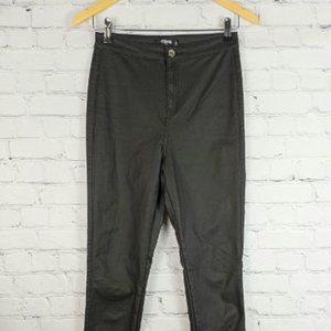 Missguided Faux Leather Jeans